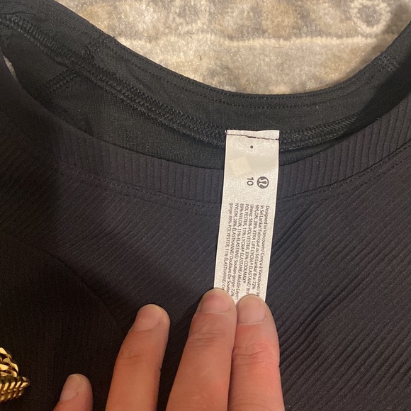 Lululemon Ribbed Long Line yoga bra - Picture 5 of 7